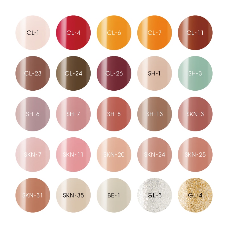 ミスミラージュ パラジェル TRINAジェルまとめ売り カラーチャート