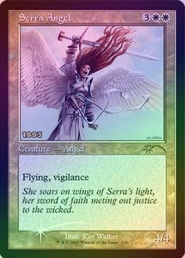 ☆SALE☆《イベント配布》【FOIL】【英】セラの天使/Serra Angel[白P