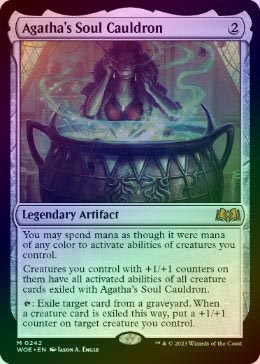 アガサの魂の大釜 日語 プロモ版 1枚 アガサの魂の大釜 日本語版 一枚