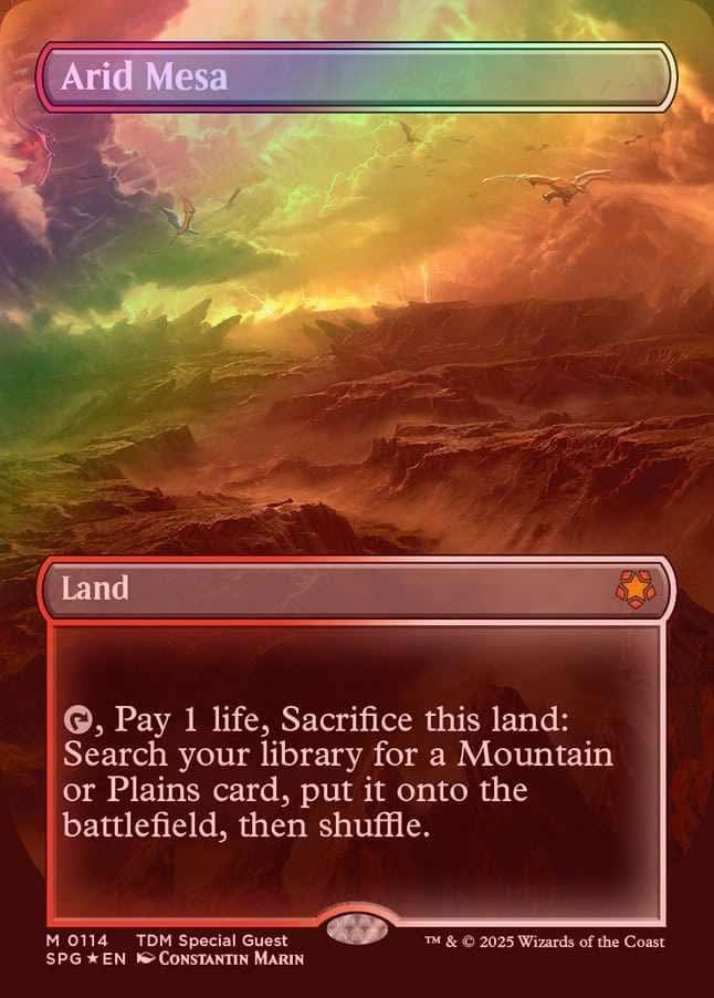 乾燥台地 ドラゴンスケイル foil spg スペシャルゲスト mtg