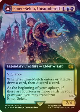 エメトセルク foil 拡張 MTG FOIL】【英】オリジナル、アシエン