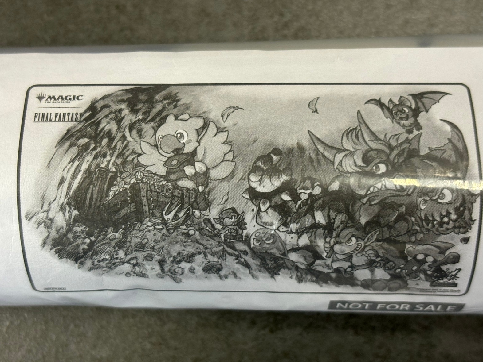 MTGマジック大戦祭 プレイマット チョコボの不思議なダンジョン