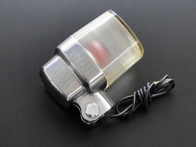 JMC 角型ヨーロピアンウインカー(バフ掛けボデイ) ※黄ばみレンズ☆1個