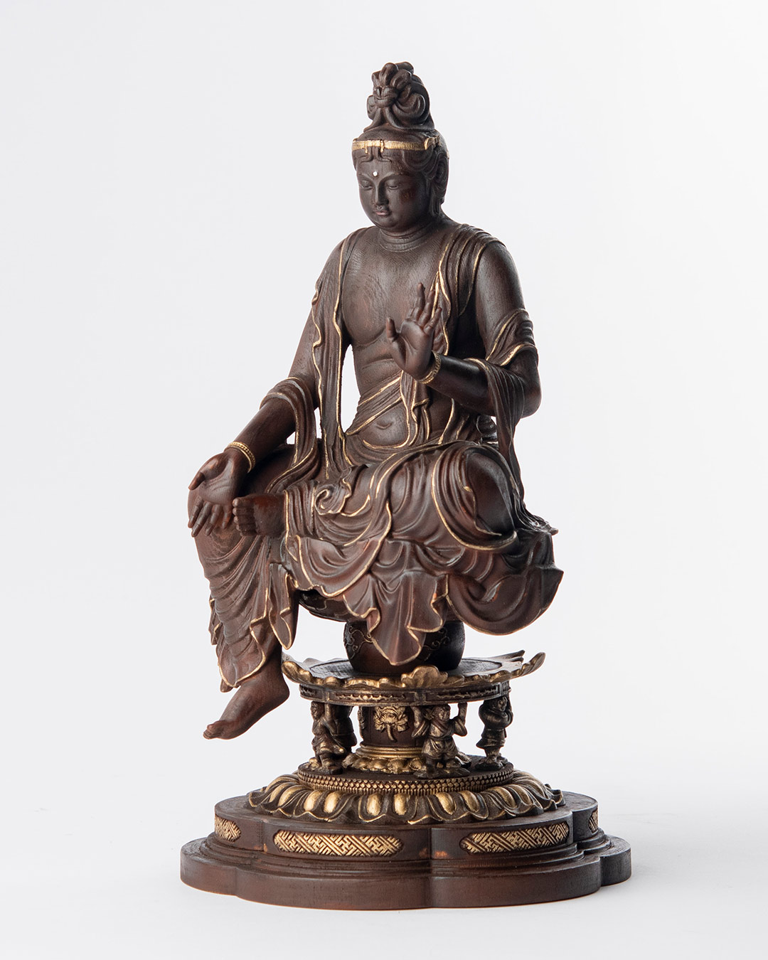 仏像】リアル仏像 木造 伝如意輪観音 | リアル仏像,木造リアル仏像