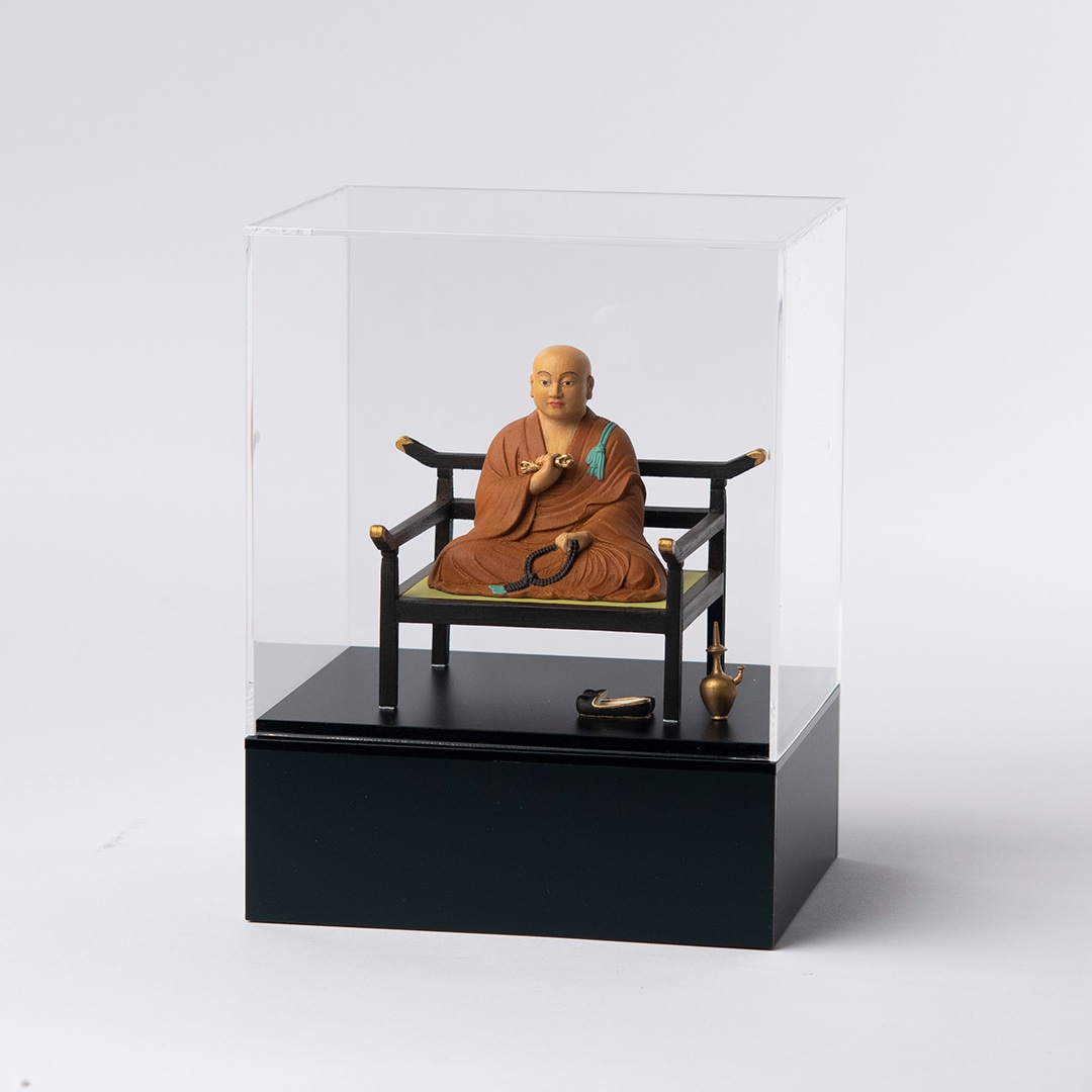 仏像】木造 弘法大師坐像 身丈2寸 | 高僧・祖師 | | 仏像ワールド