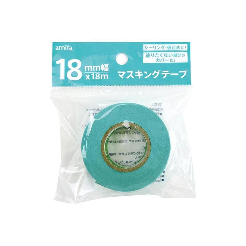 塗装用マスキングテープ18mm×18m【公式】≪1個からお届け≫Can