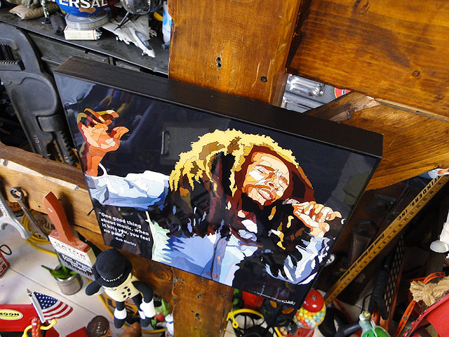 ボブ・マーリー ポップアートフレーム （シング） ボブマーリー #110の