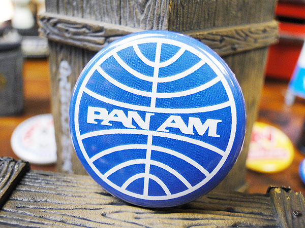 超稀少PAN AM パンナム退職記念バッジ＆証書／社章 パイロット クルー