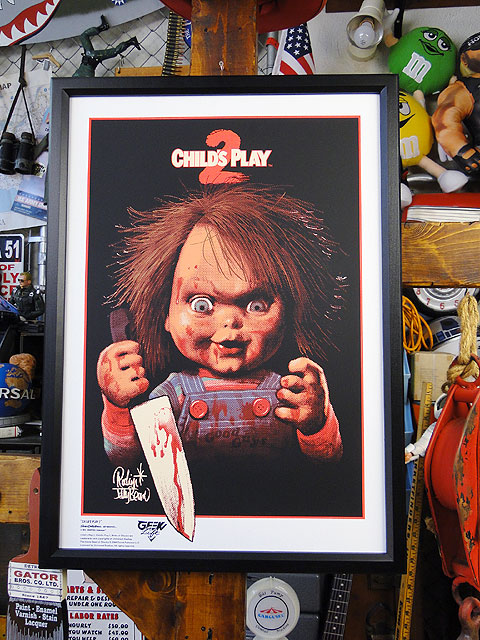 ロッキン・ジェリービーン×チャッキー シルクスクリーンプリント 特性