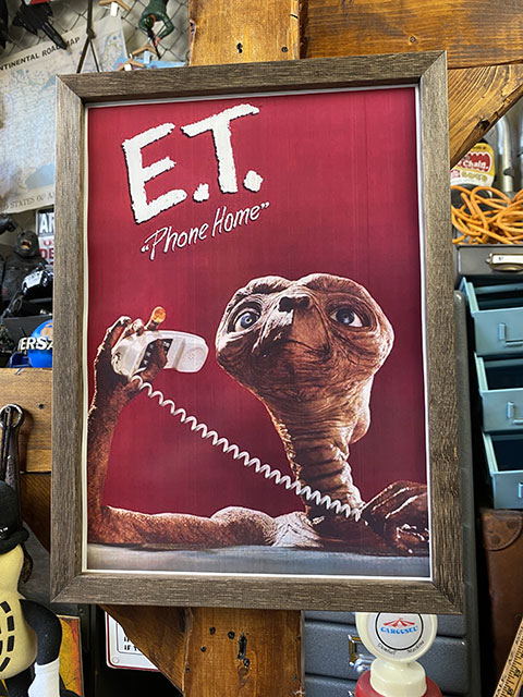 ポスターフレーム （E.T./Phone Home） ポスター＆木製フレームの
