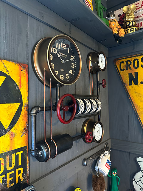 レア！ ペプシコーラ ダブルドットロゴ ウオールクロック 時計 看板