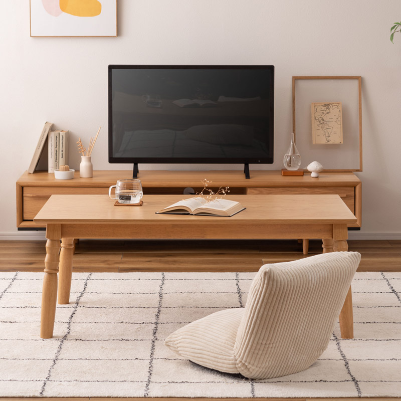 こたつテーブル 2WAY 高さ調整 長方形｜ベッド・マットレス