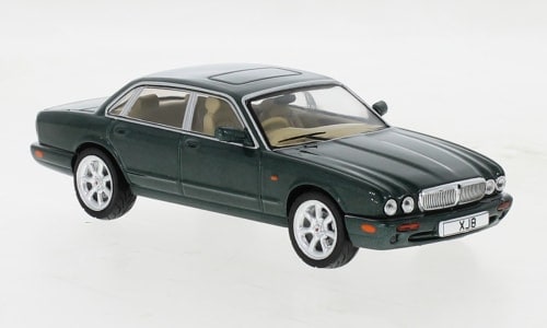 1/43 ジャガー グリーン 緑 IXO Jaguar XJ8 X 308 metallic-dark green