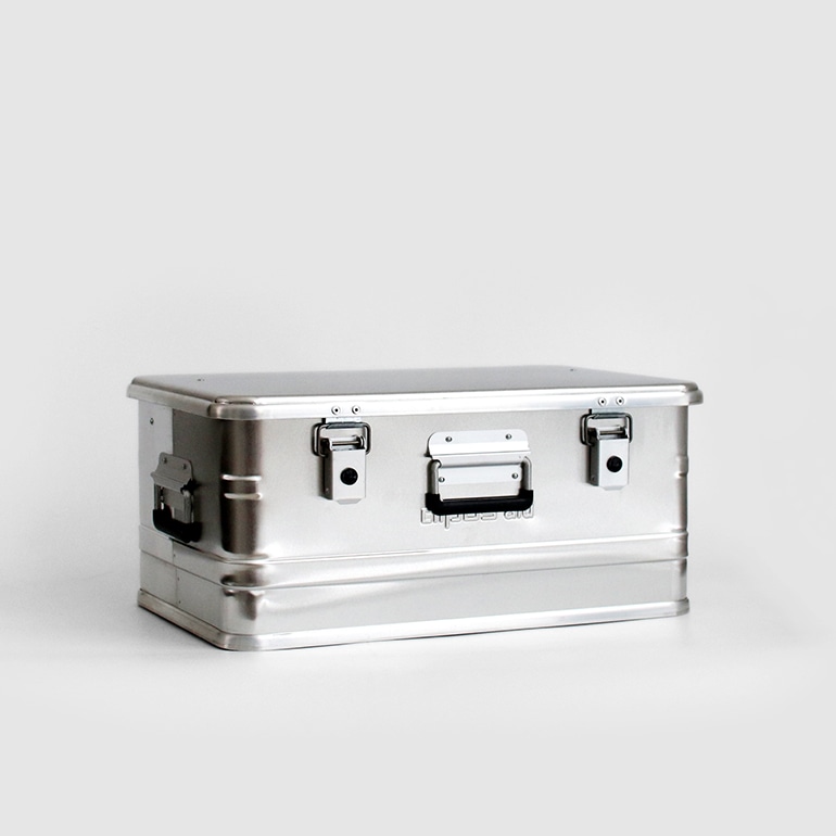 ALPOS アルポス｜ALUMINUM CONTAINER OPEN TOP (Silver) S 31L 通販