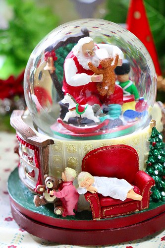 スノードーム││クリスマスラブソディー│128スノードーム スノーマン