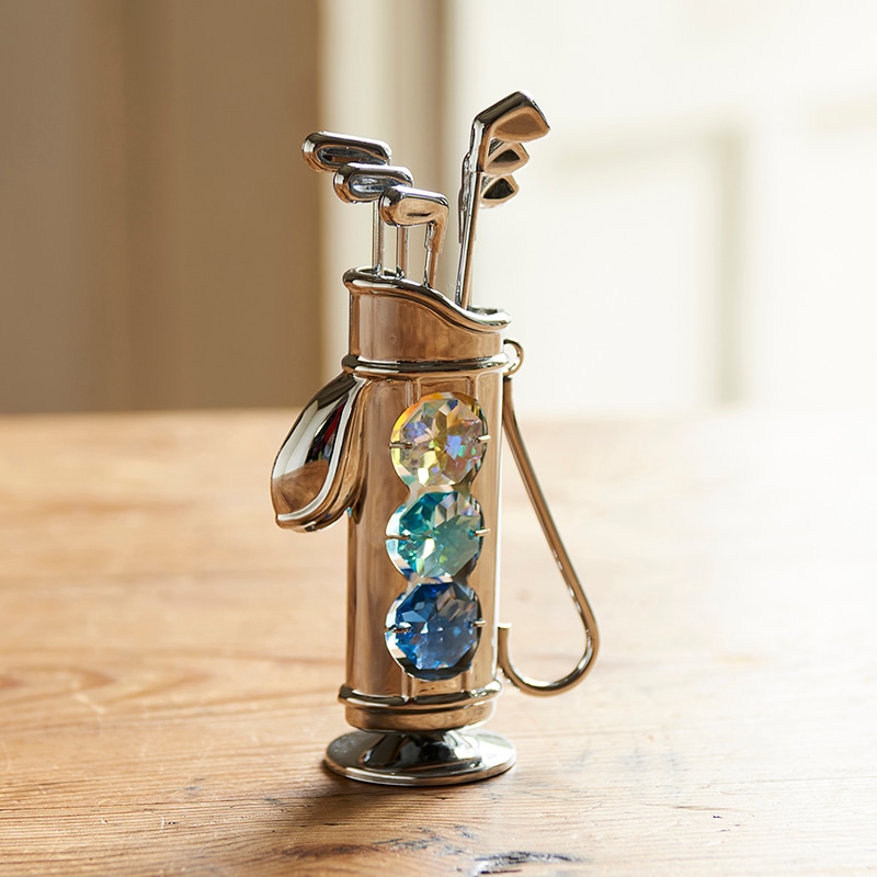 SWAROVSKI】クリスタル ゴルフクラブ ミニチュア SWAROVSKI