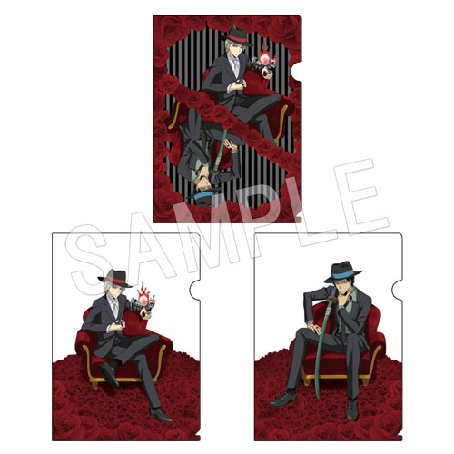 家庭教師ヒットマンREBORN! クリアファイル3枚セット 獄寺隼人・山本武