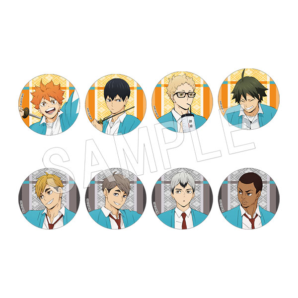 ハイキュー缶バッジ映画村日向翔陽影山飛雄月島蛍山口忠