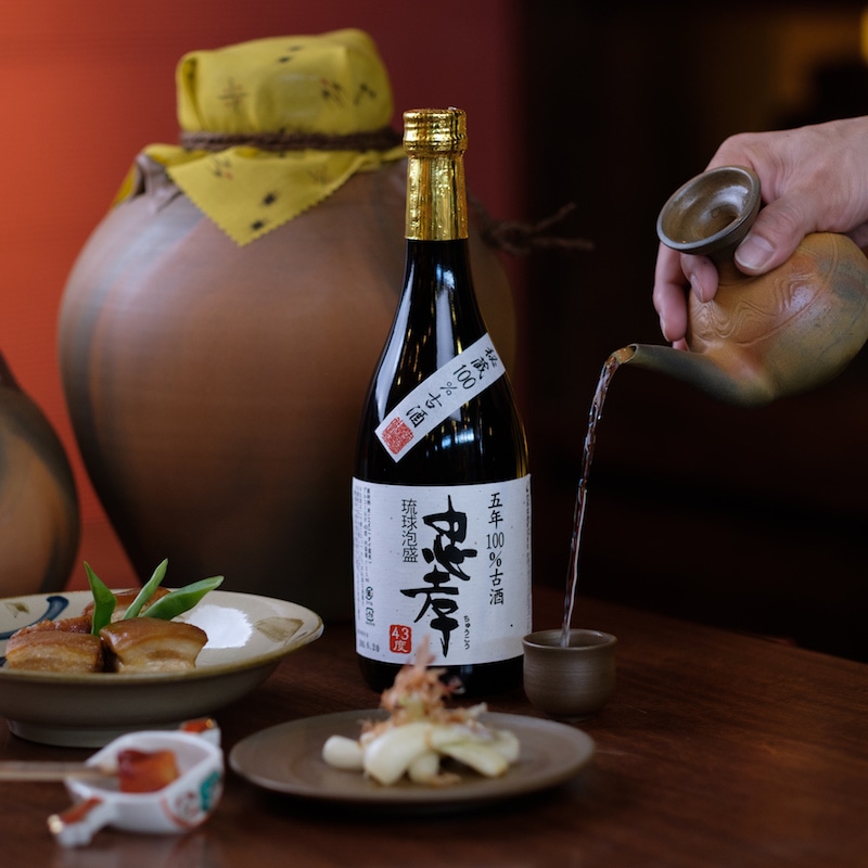 忠孝5年古酒43度720ml