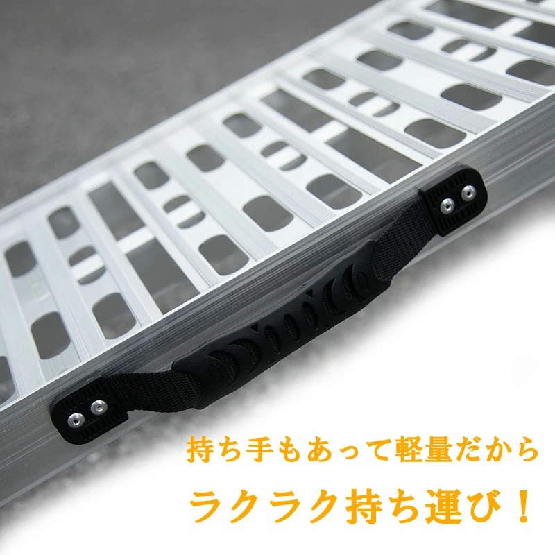 アルミラダーレール 2本セット 折りたたみ アルミラダー アルミ