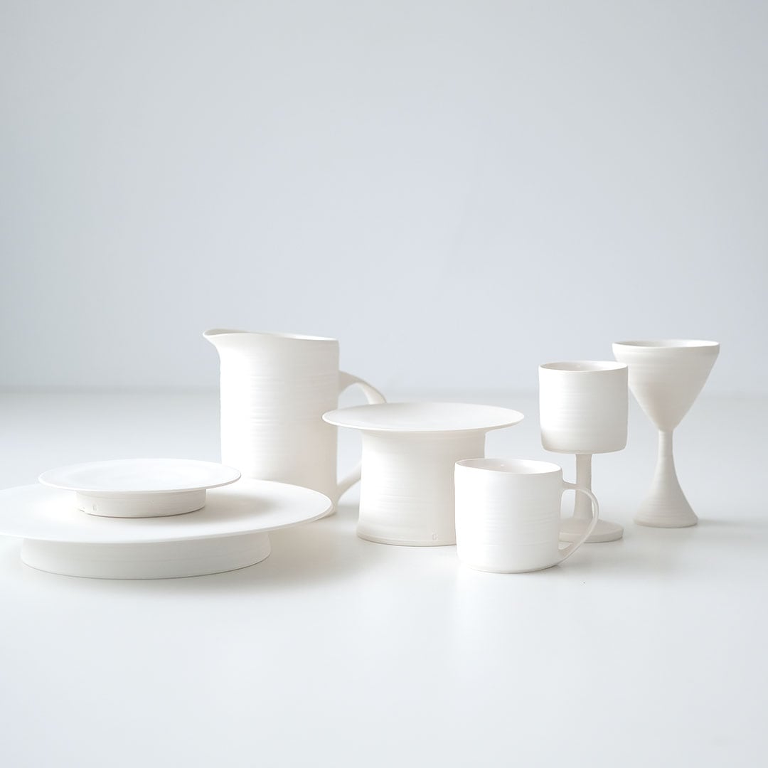 中国美術 白磁 碗 碗台 二件揃 φ12.5cm(LC512) 中国美術 白磁 碗 碗台