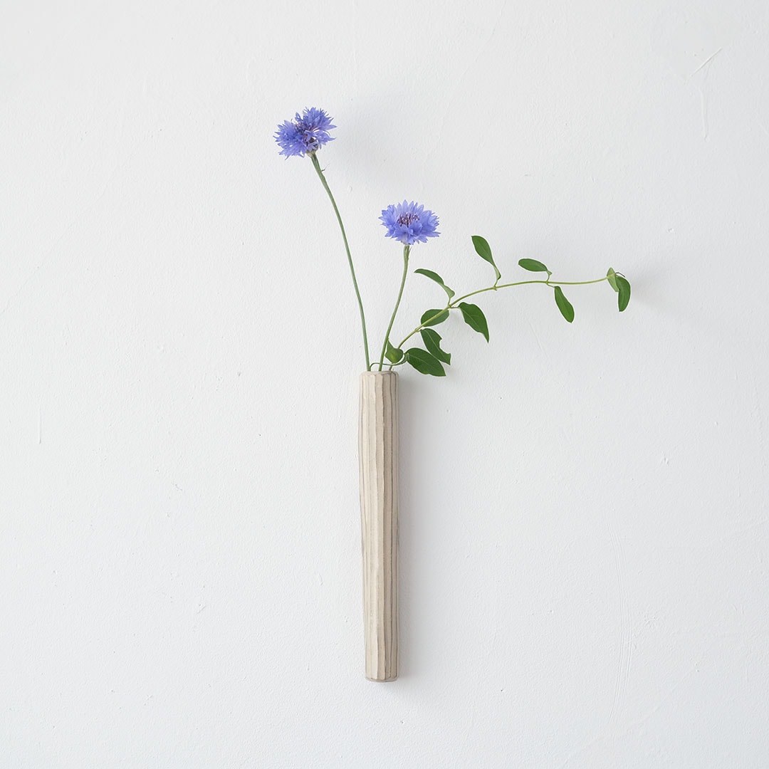 掛け花入/粉引/大（サイズいろいろ、7,150円～） | からつ焼 高麗窯