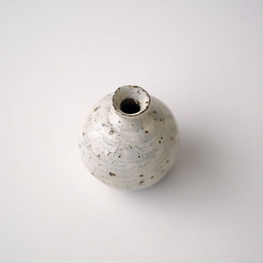 粉引/花入/丸小 | 唐津焼 雅樂窯 ( うたがま ) | 糸島くらし×ここのき