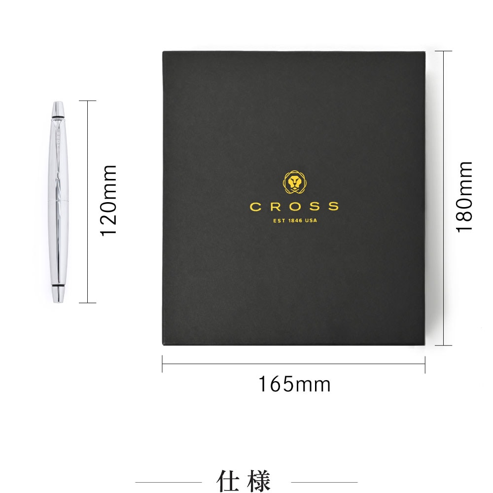 クロス cross ボールペン、ペンケース、替芯付 ギフトボックス CROSS