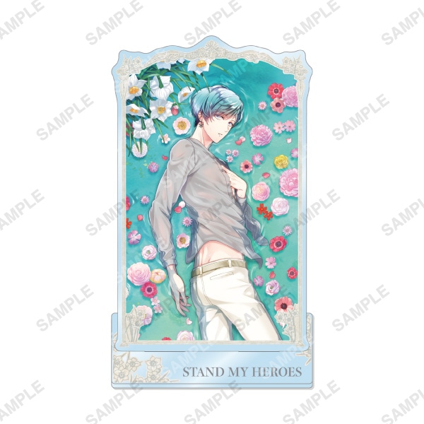 シティーハンター/B5ステンドグラス風 背景透明 アクリルパネル