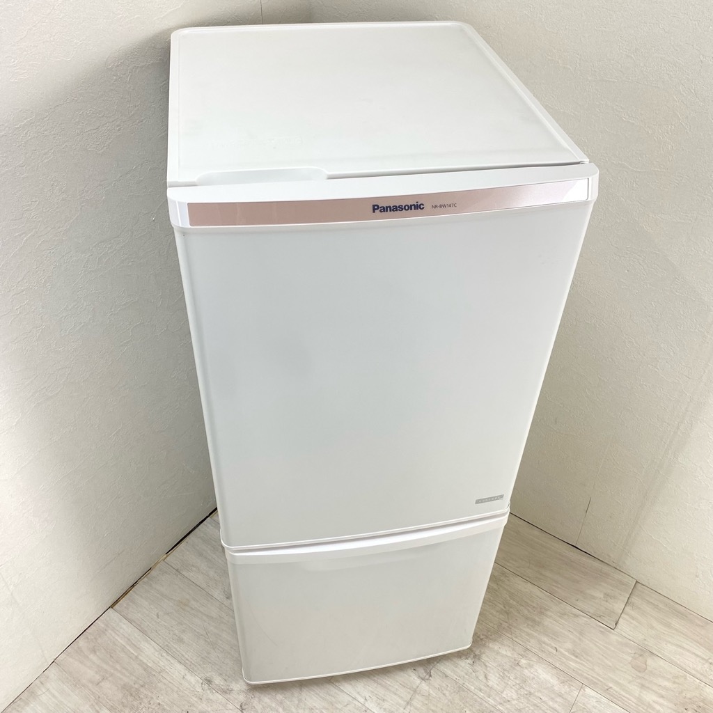 ◻️Panasonicノンフロン冷凍冷蔵庫◻️ 送料設置無料◻️NR-B147W-W
