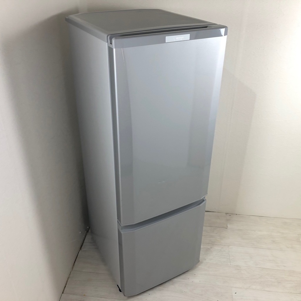 三菱電機 冷蔵庫 146L（MR-P15A-S） 購入 保証書•取り扱い説明書付き