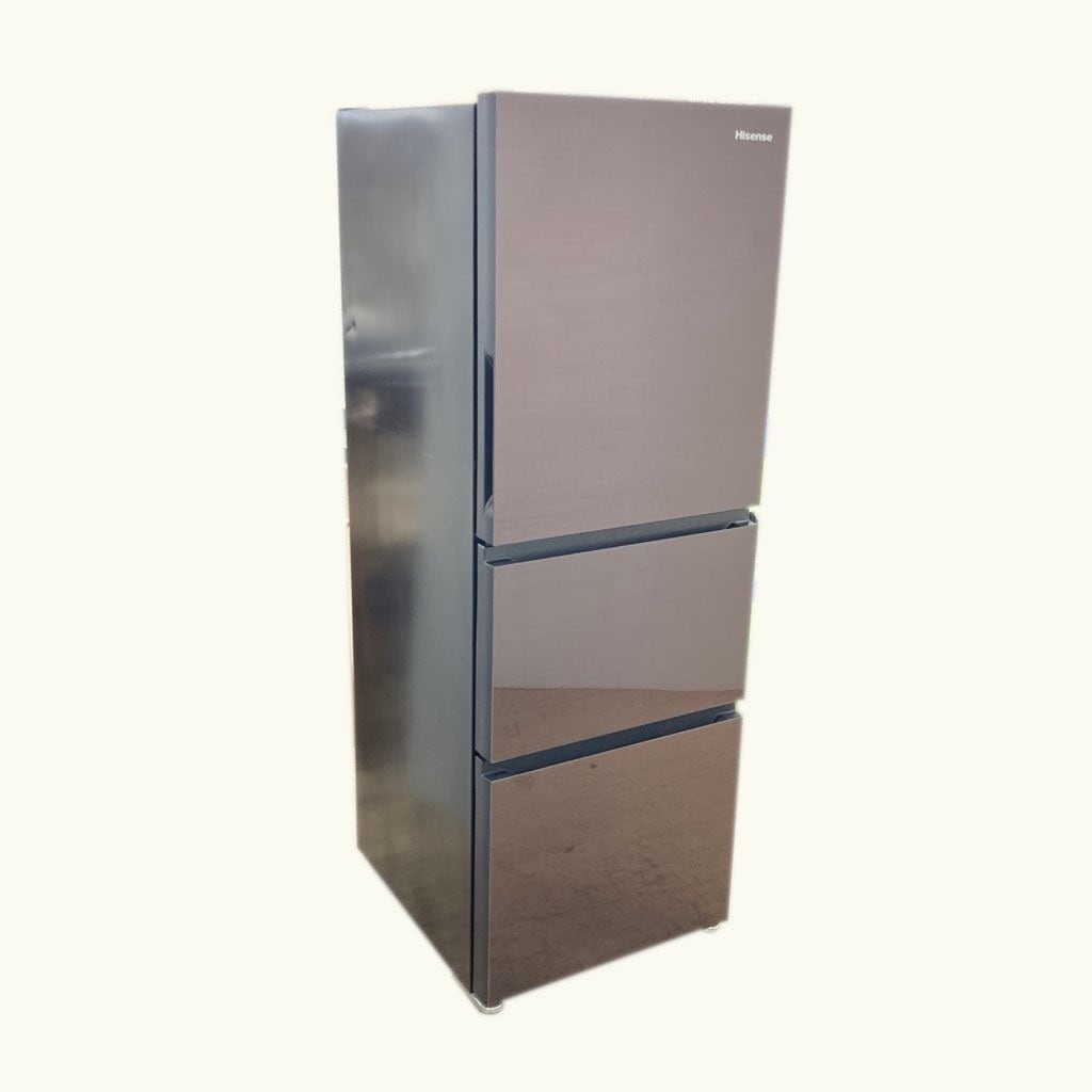 Hisense HR-G2801BR 3ドア冷蔵庫 282L 2020年製