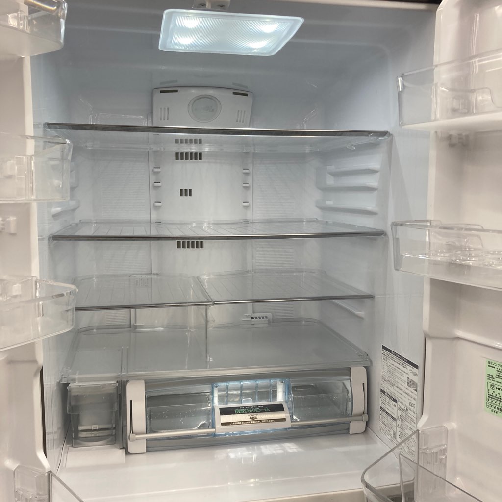 冷蔵庫 500ℓ級 大型 日立 安い 中古 ファミリー 綺麗 設置無料 冷蔵庫