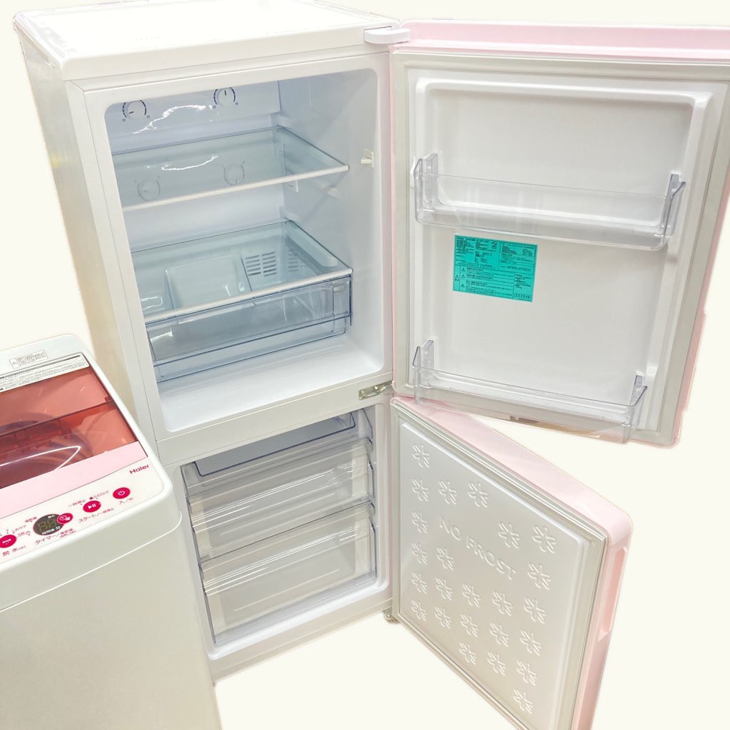 配送可【ハイアール】148L冷蔵庫☆2019年製 クリーニング済/6ヶ月保証