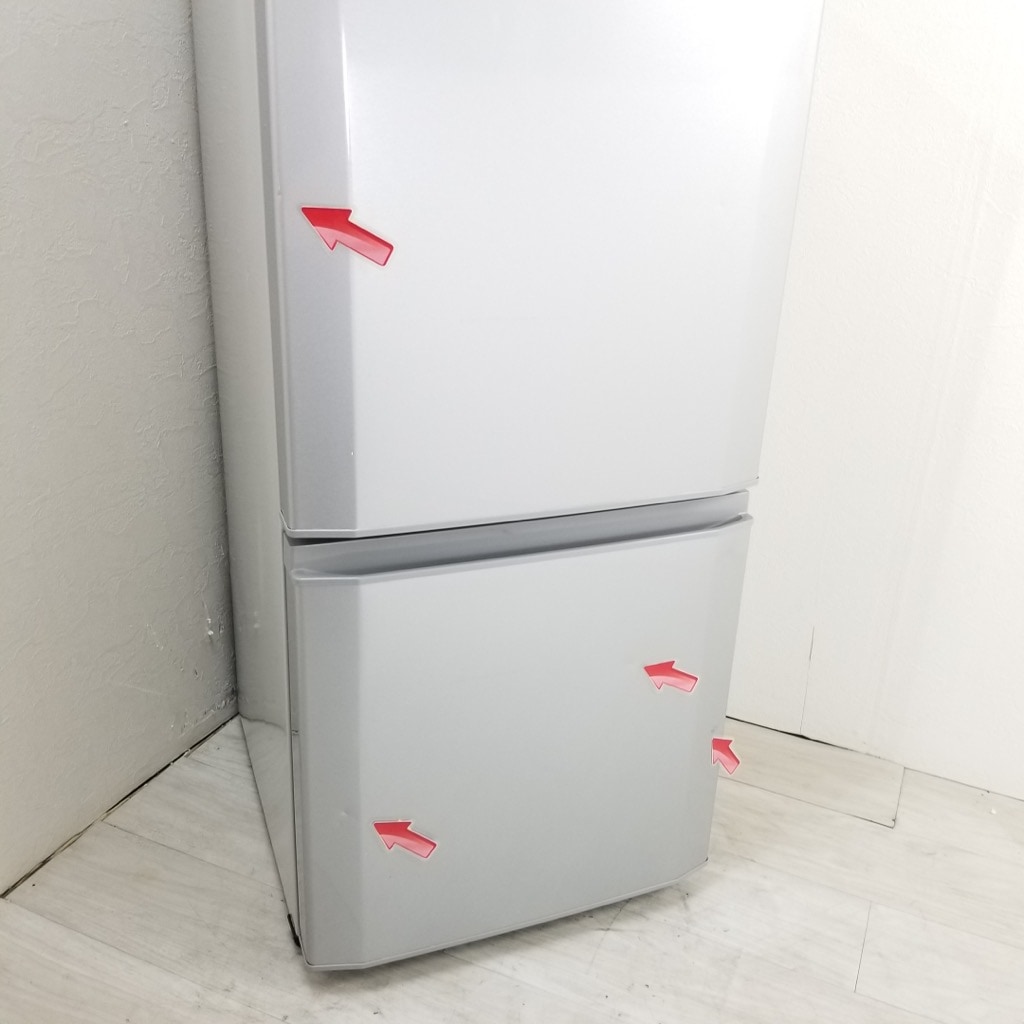 設置まで✨ 三菱 一人暮らし冷蔵庫 146L 訳アリ破格 設置まで✨ 三菱