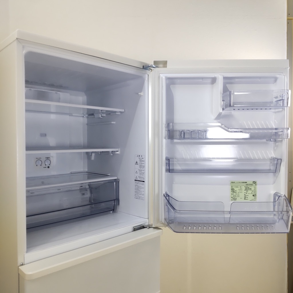 冷蔵庫 2017 272リッター 群馬埼玉栃木 AQUA冷蔵庫272 2017 群馬県埼玉栃木