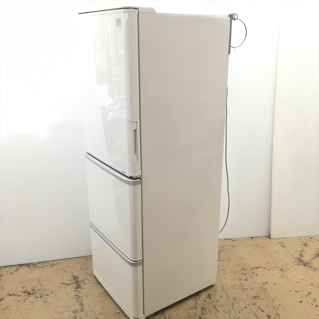 SHARP 冷凍冷蔵庫 356L ホワイト SJ-GW36D-W シャープ SJ-GW36D-W