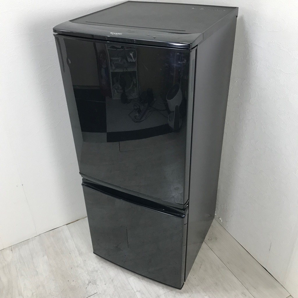 北九州市内配送無料 保証付き 137L 2ドア冷蔵庫 つけかえどっちもドア