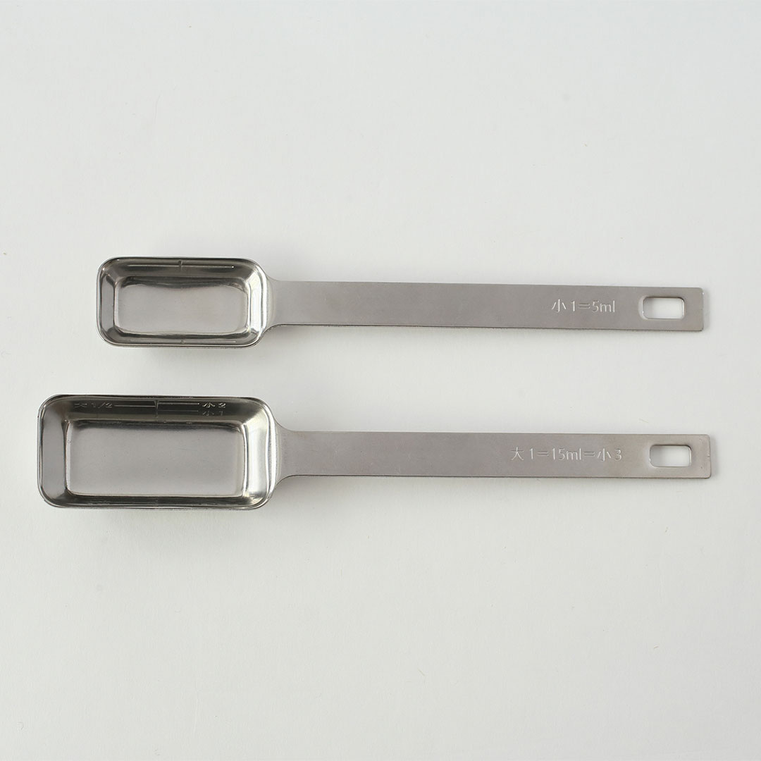 四角い計量スプーン2本組 （久野産業株式会社） | すべての商品