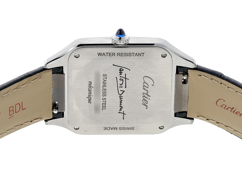 カルティエ - サントス デュモン LM | CARTIER | WSSA0046 | SS 黒文字