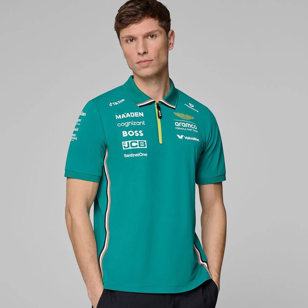 2025 アストンマーティン アラムコ F1 チーム ポロシャツ | ポロシャツ