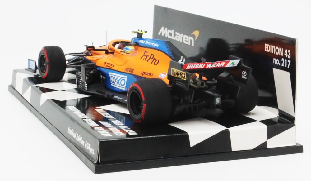 ミニチャンプス 1/43 マクラーレンMCL35M ランド・ノリス 480