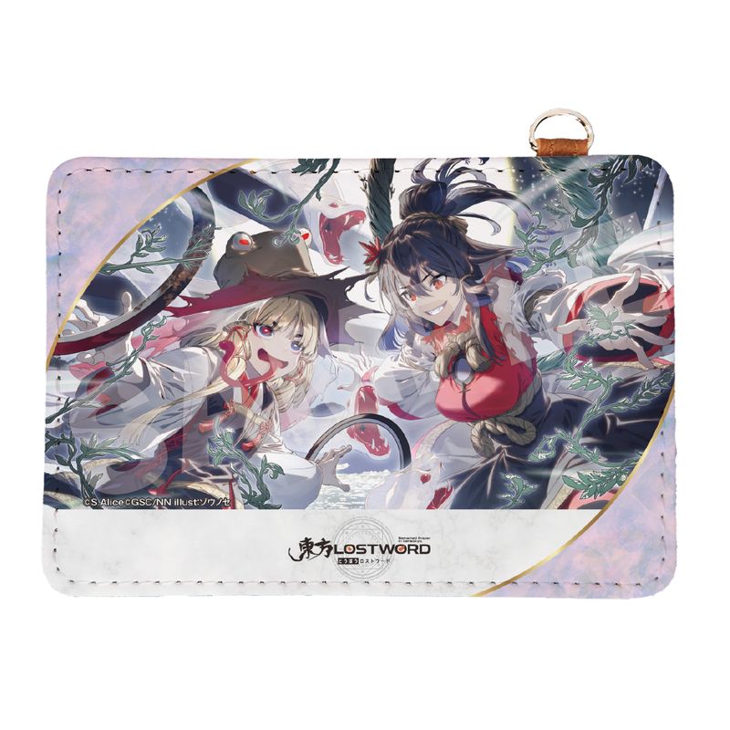 東方LostWord』レザーパスケース 03 諏訪大戦 | 人気アニメや