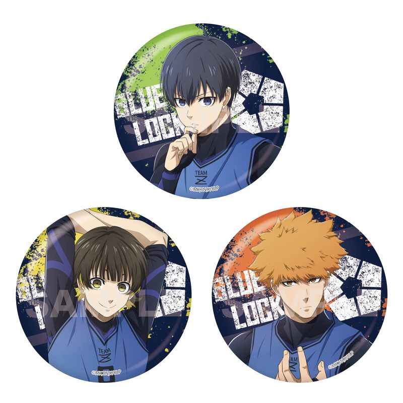 ブルーロック』メタリック缶バッジ 第1弾 全5種 コンプリートBOXセット