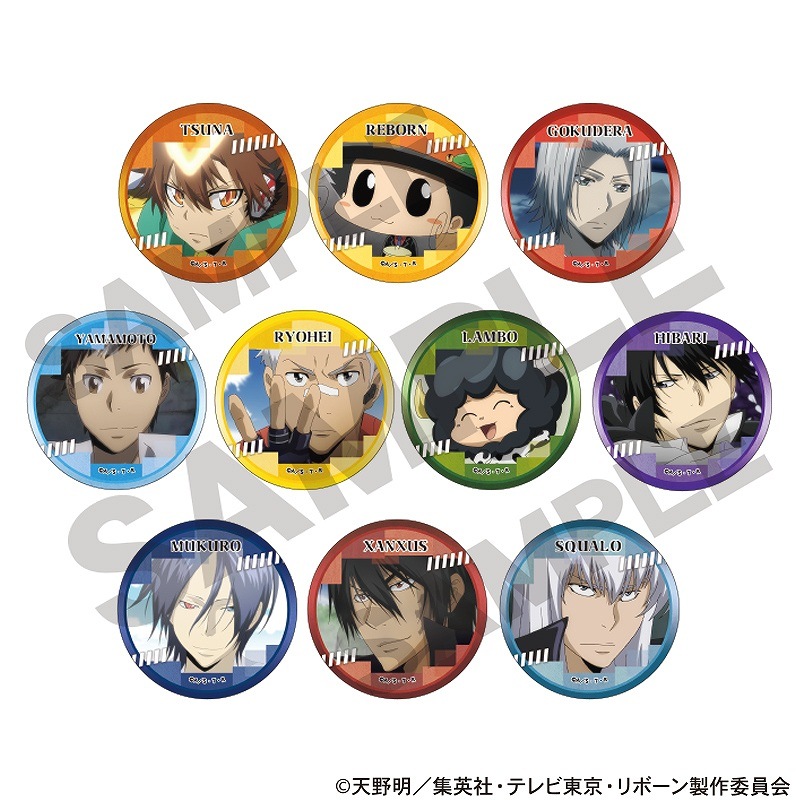 六道骸 家庭教師ヒットマンREBORN ジャンプ展 缶バッジ リボーン 第2弾