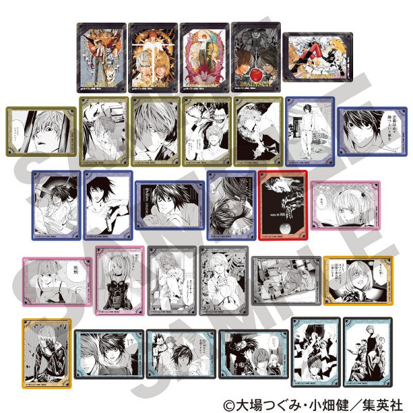 し*.様 DEATH NOTE D賞ファイル&ステッカーE賞アクリルキーホルダー し*.