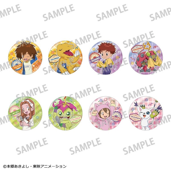 デジモンアドベンチャー 石田ヤマト 缶バッジ キーホルダー 11個セット