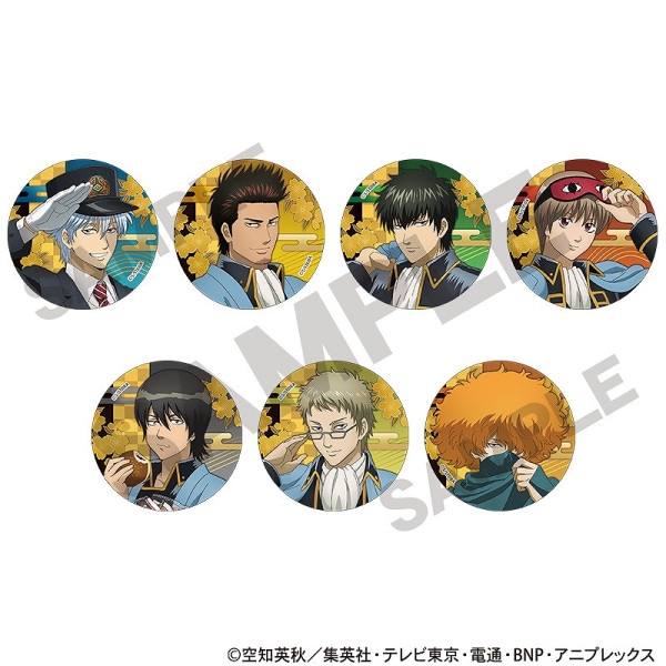 銀魂 缶バッジ 沖田総悟 小さくなっちゃった