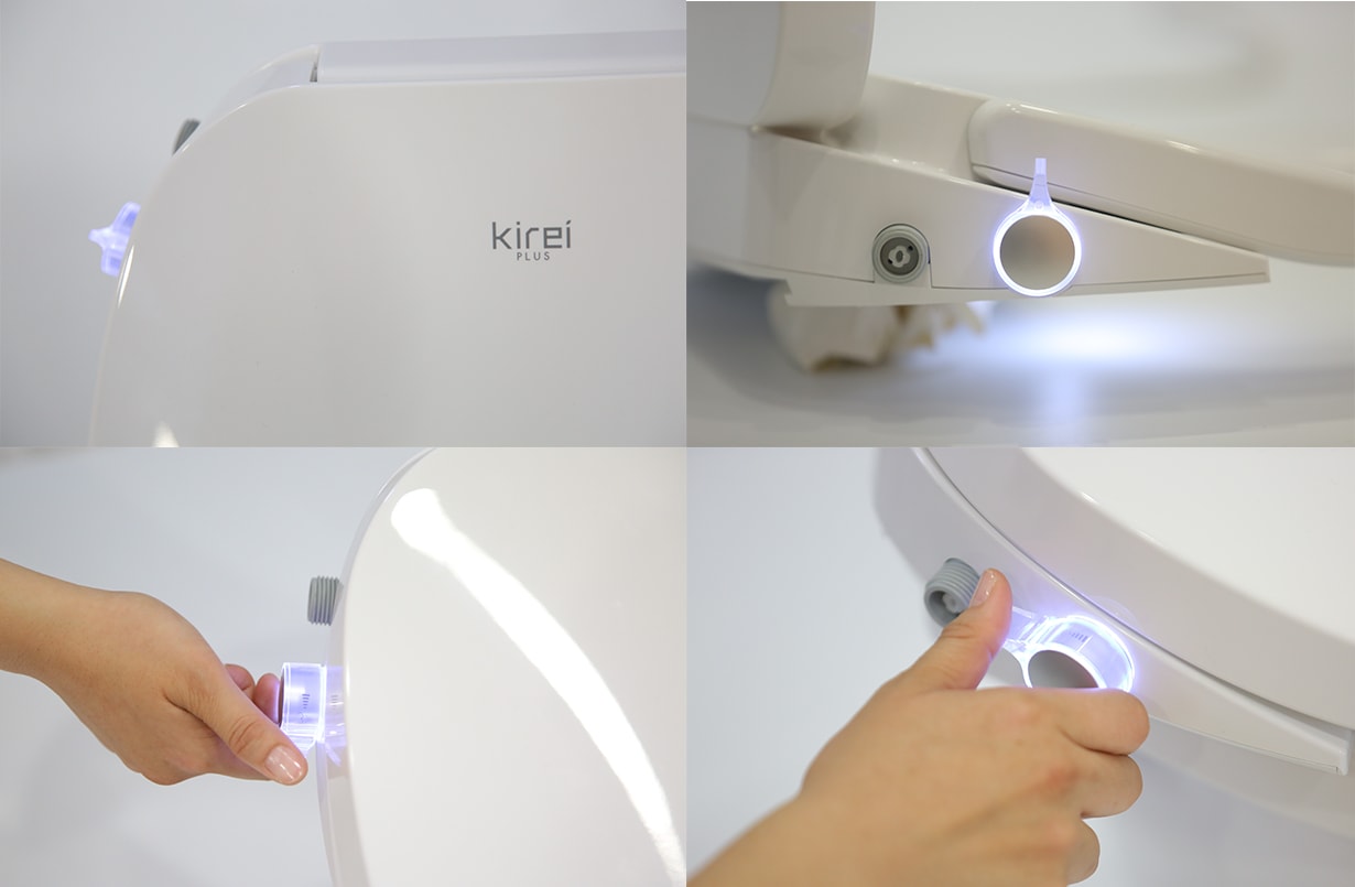 Kirei PLUS 瞬間式温水洗浄便座 (ハイブリッド式水圧温水洗浄便座) 杉