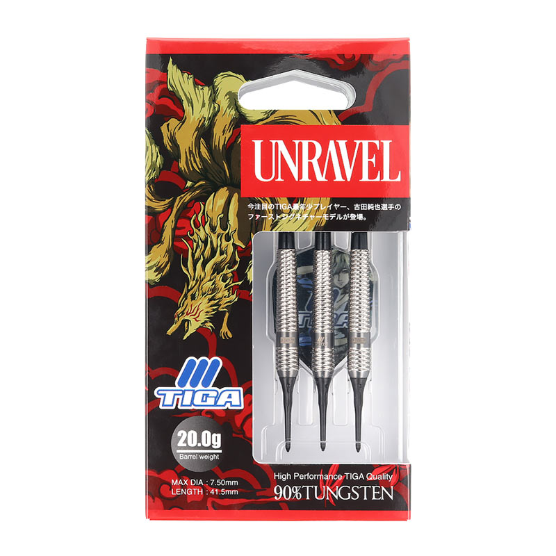 限定モデル新品TIGAティガ古田純也UNRAVELアンラヴェル定価14850円 ダーツ > ソフトダーツ > ブランド【タ行】 > ティガ > TIGA(ティガ